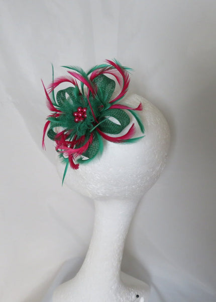 Emerald Green & Raspberry Pink Mini Lily