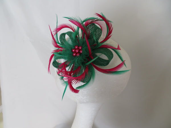 Emerald Green & Raspberry Pink Mini Lily