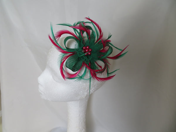 Emerald Green & Raspberry Pink Mini Lily