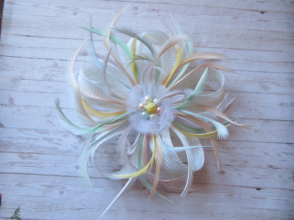 White & Rainbow Pastel Mini Lily