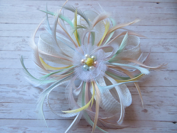 White & Rainbow Pastel Mini Lily