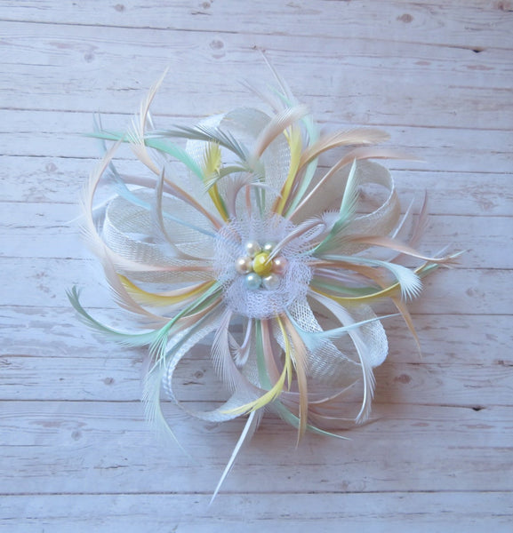 White & Rainbow Pastel Mini Lily