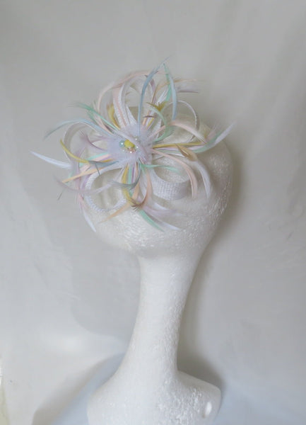 White & Rainbow Pastel Mini Lily