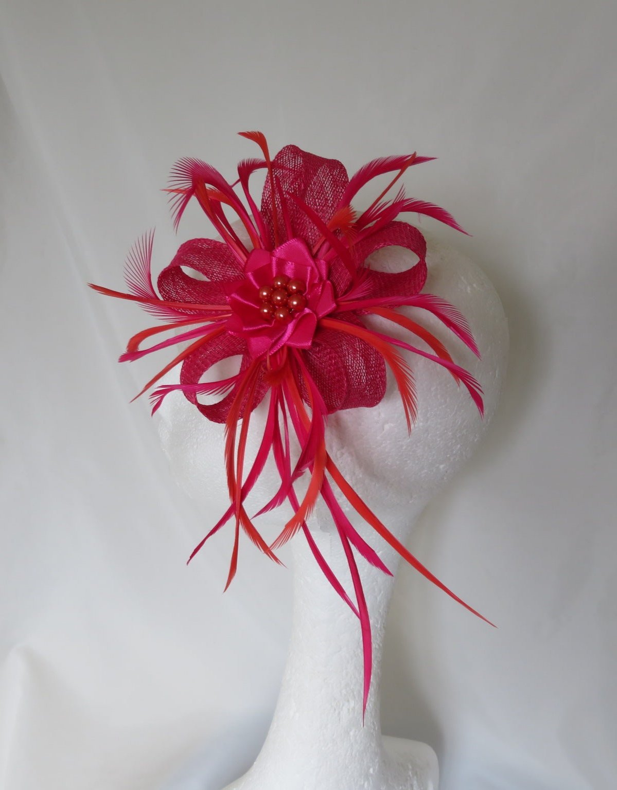 Cerise Pink and Orange Sorbet Mini Lily