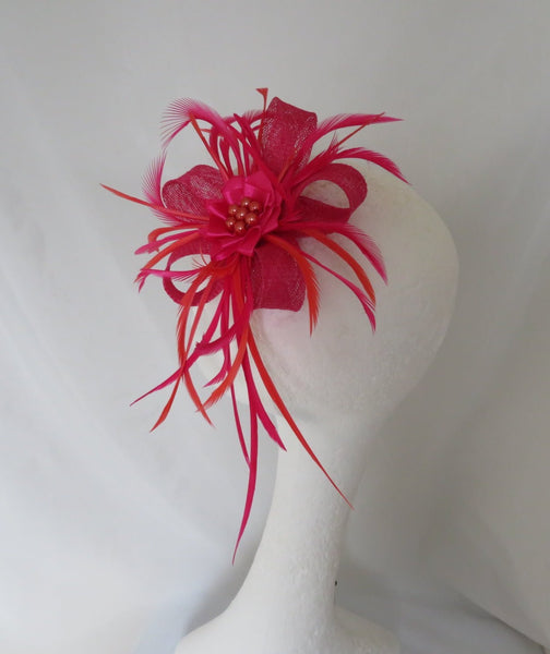 Cerise Pink and Orange Sorbet Mini Lily