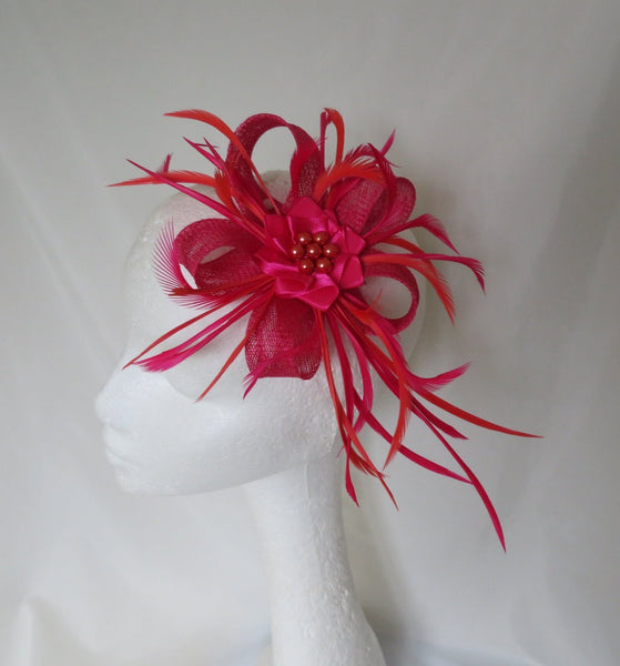 Cerise Pink and Orange Sorbet Mini Lily