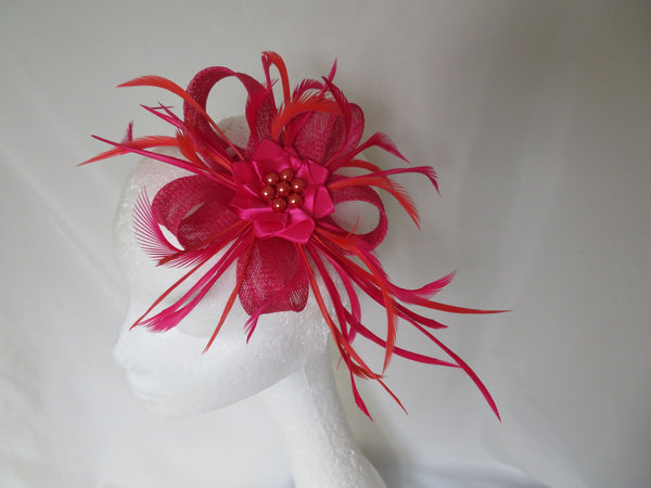 Cerise Pink and Orange Sorbet Mini Lily