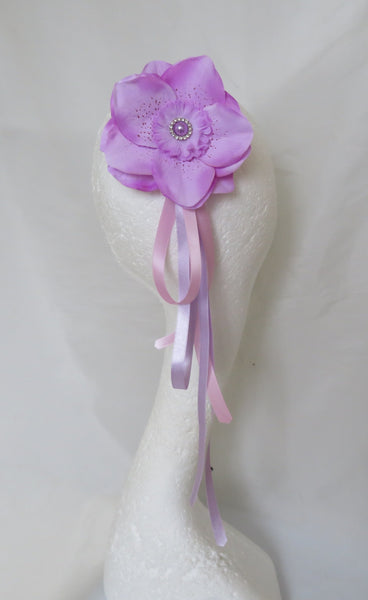 Lavender Regency Penny Blossom Hair Clip