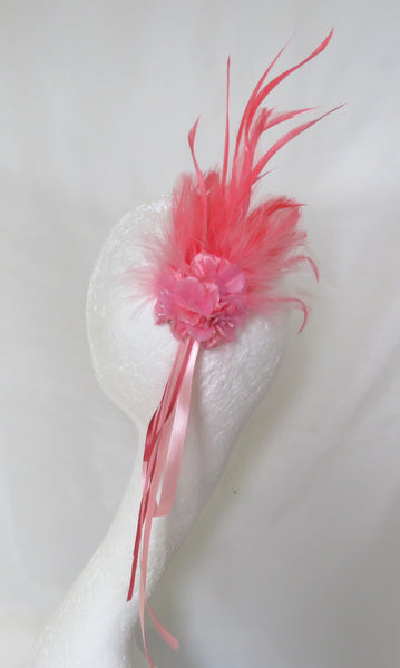 Coral Louisa Regency Headpiece