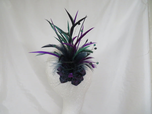Verity Feather Headpiece
