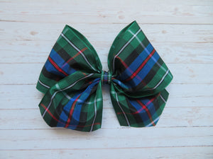 Rose Tartan Amelie Hair Bow