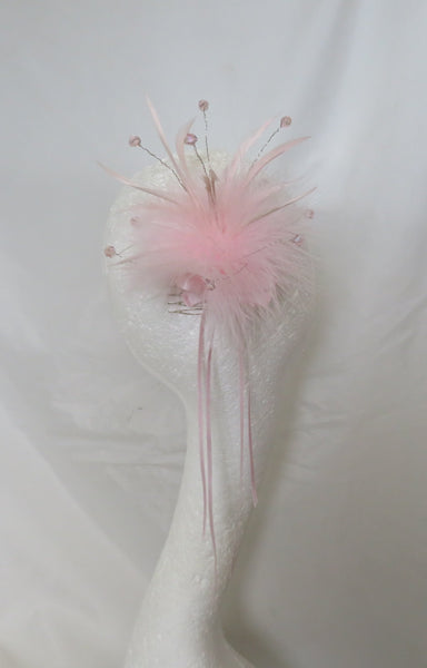 Pale Pink Tatiana Fascinator