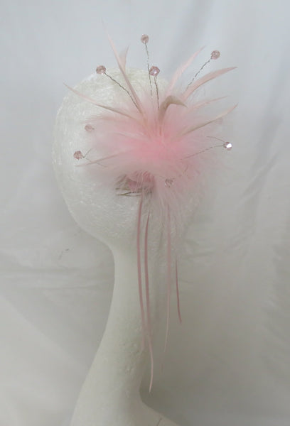 Pale Pink Tatiana Fascinator