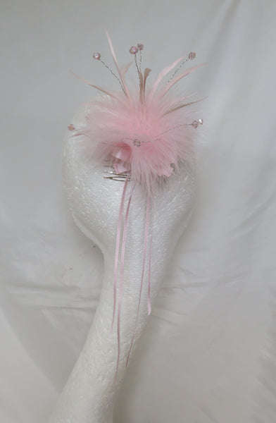 Pale Pink Tatiana Fascinator