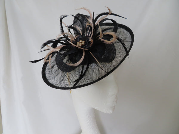 Black & Honey Gold Aurora Hat