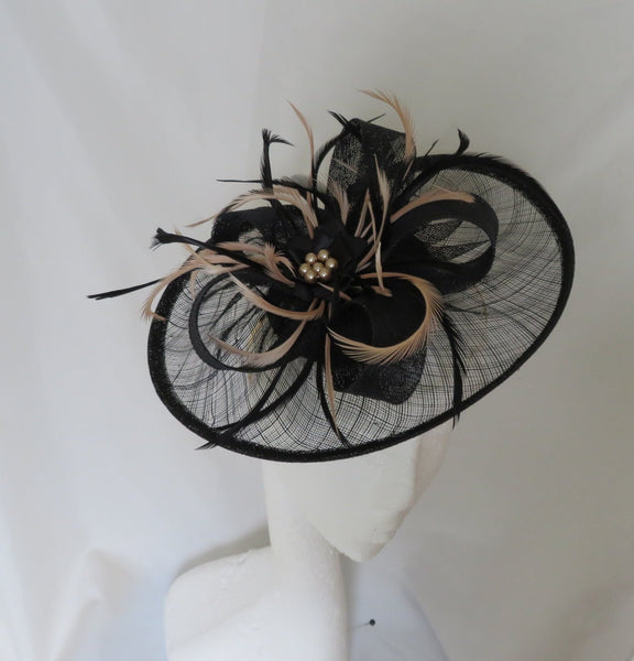 Black & Honey Gold Aurora Hat