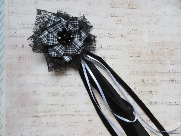 Menzies Tartan Regency Clip in Ribbons