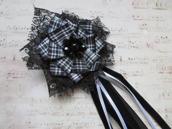 Menzies Tartan Regency Clip in Ribbons