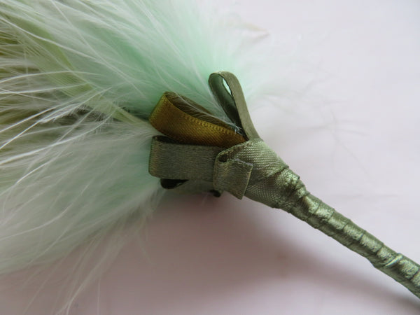 Green Botanical Regency Feather Sprig