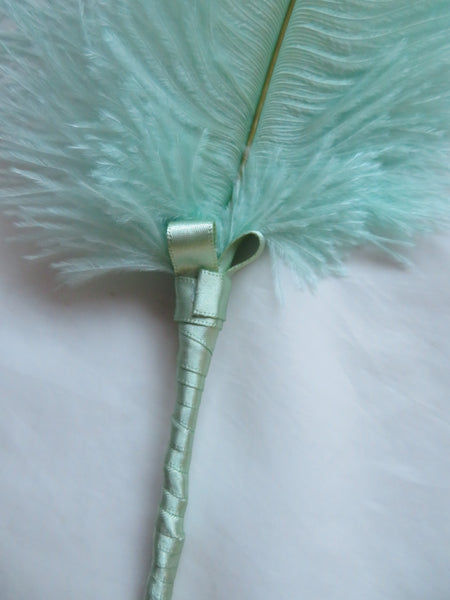 Mint Green Regency Ostrich Feather Sprig