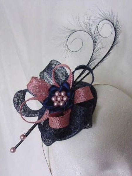 Navy and Dusky Pink Delilah