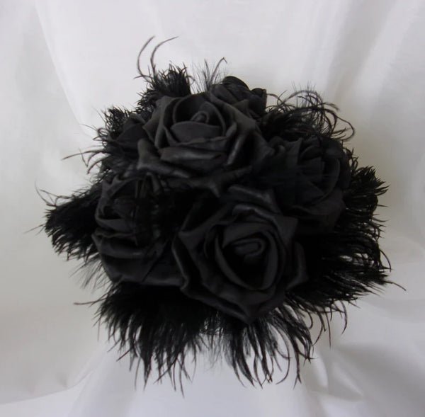 Black Rose Gothic Bouquet