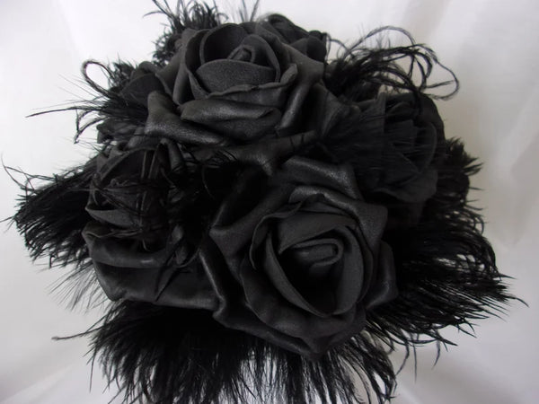 Black Rose Gothic Bouquet