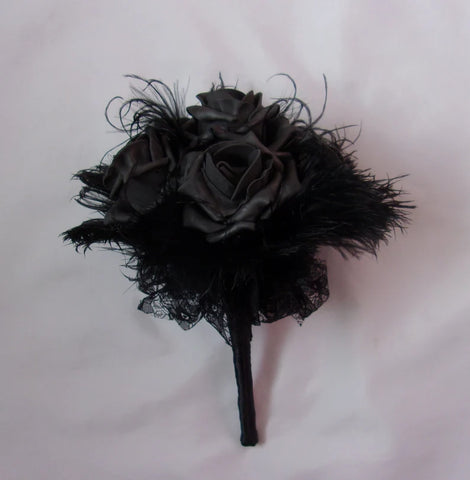 Black Rose Gothic Bouquet