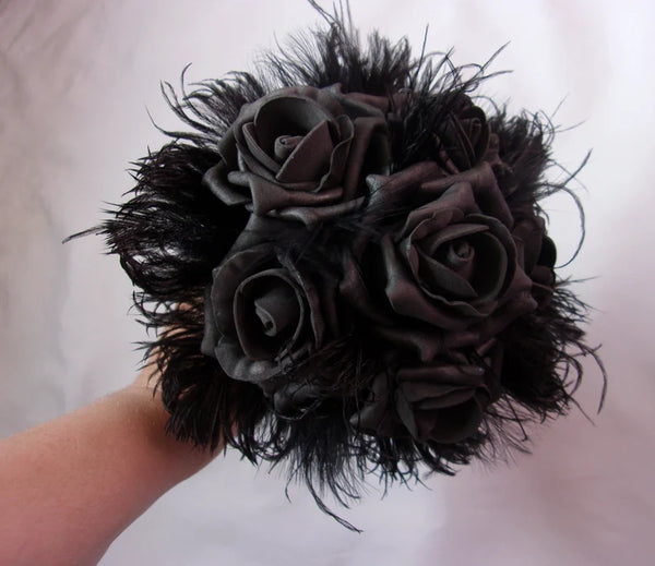 Black Rose Gothic Bouquet