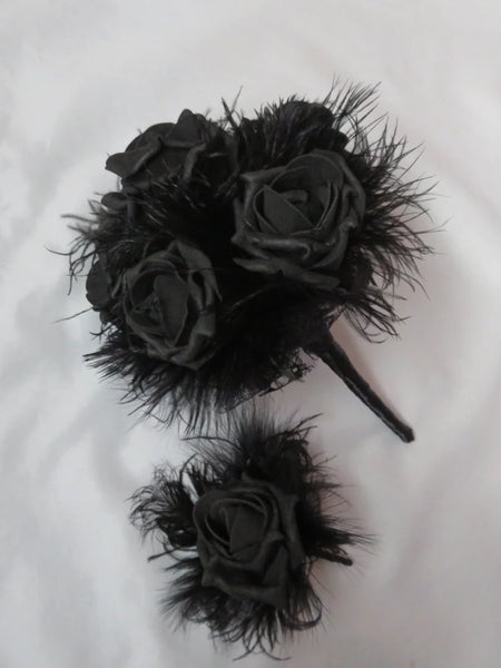 Black Rose Gothic Bouquet