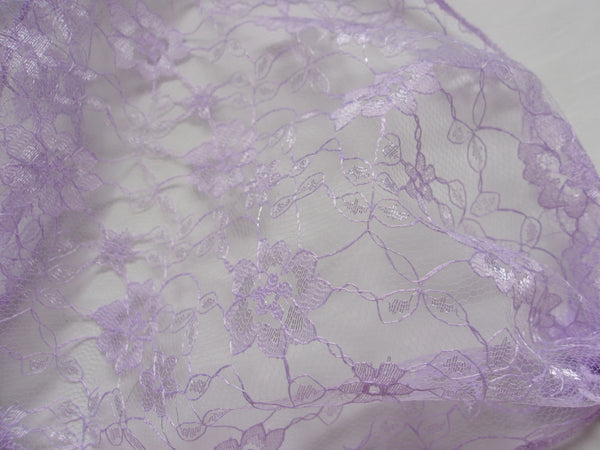 Lilac Lace Bandeau Veil