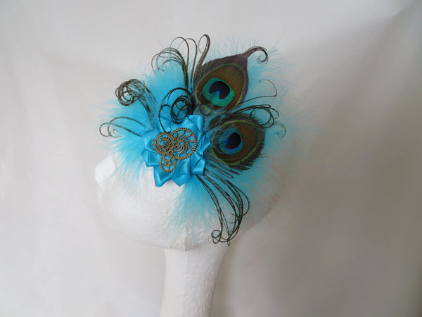 Steampunk Little Gem Hair Clip