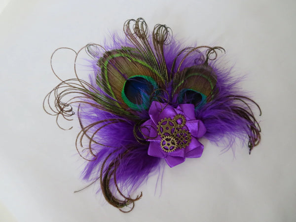 Steampunk Little Gem Hair Clip