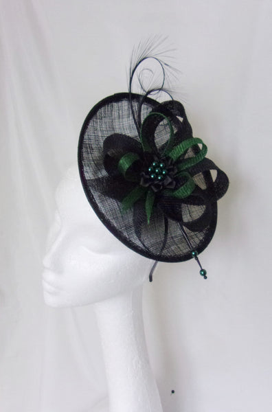 Dark Green & Black Pamela