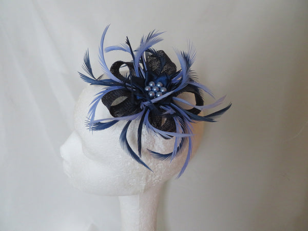 Navy and Periwinkle Blue Mini Lily