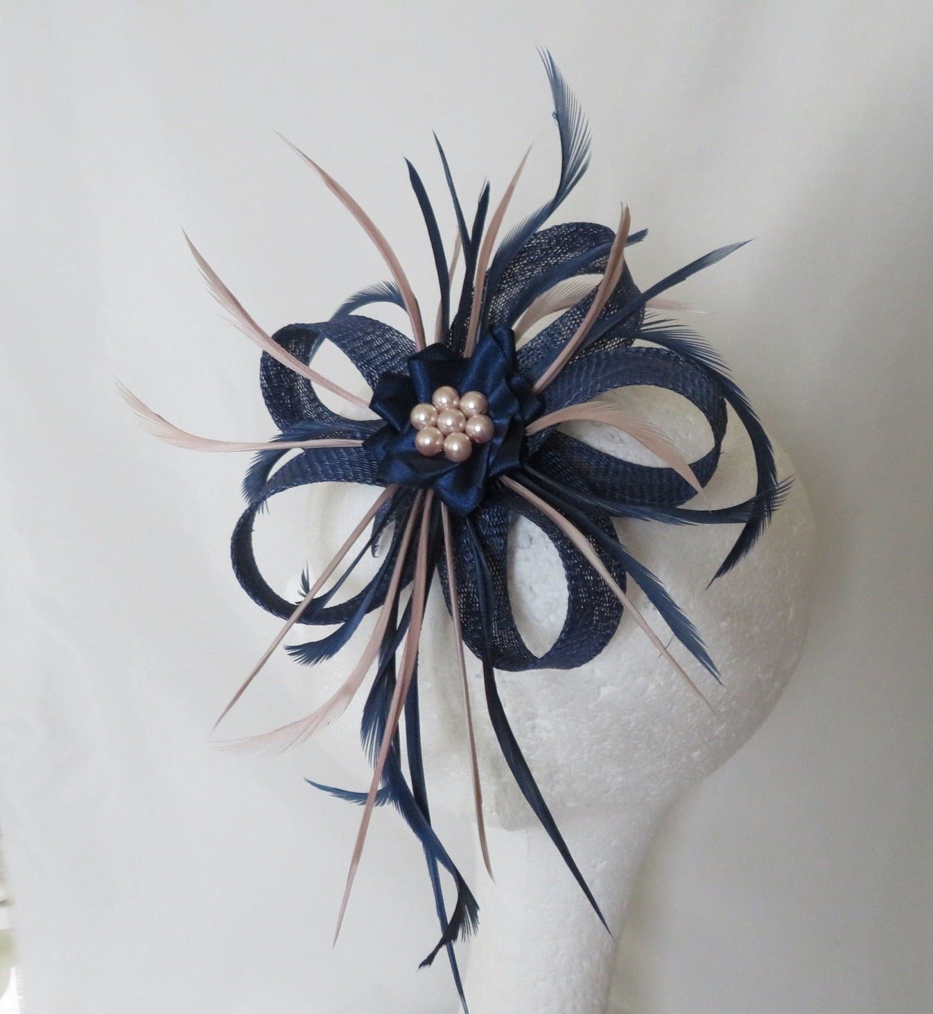 Navy Blue and Mink Lily
