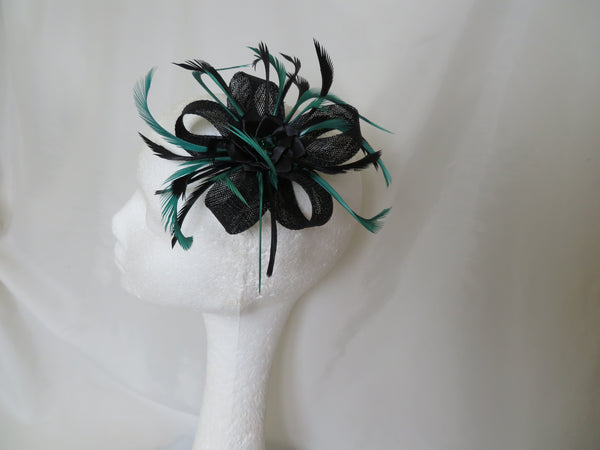 Black and Bottle Green Mini Lily
