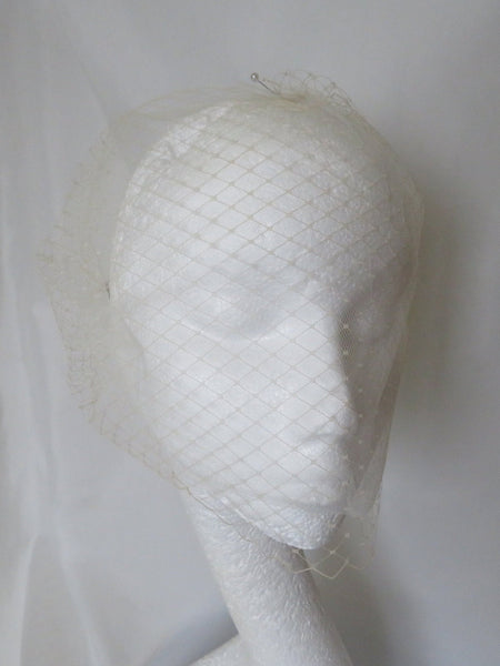 Ivory and Pastel Shade Double Veil