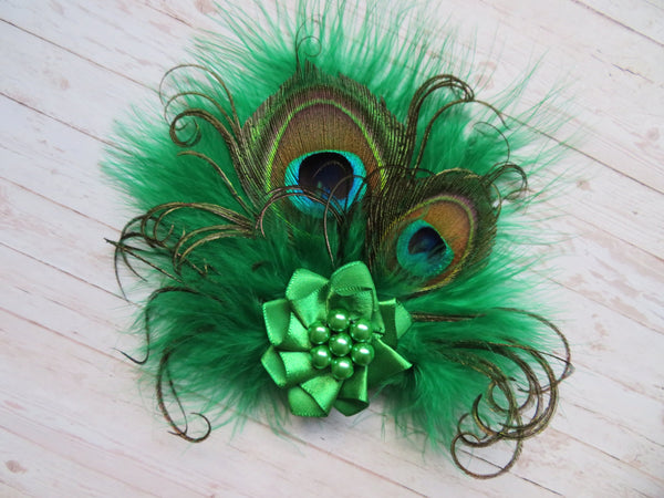 Emerald Little Gem Hair Clip