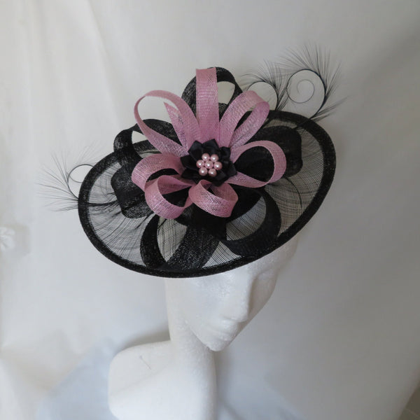 Black & Pale Pink Cecily