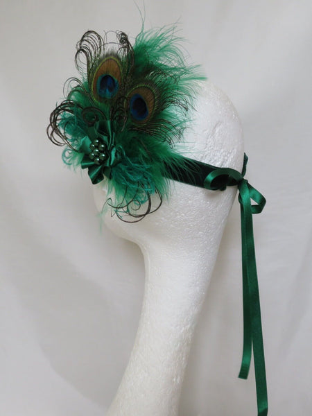 Emerald Victoriana Flapper Band