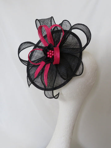 Black and Cerise Pink Eloise