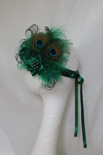 Emerald Victoriana Flapper Band