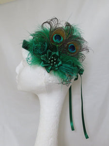 Emerald Victoriana Flapper Band